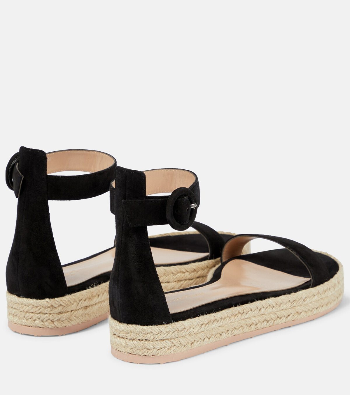 Gianvito Rossi - Suede espadrille sandals