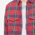 Corridor Men's Flannel Plaid Shirt in Red