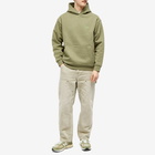 Dime Men's Classic Small Logo Hoodie in Army Green