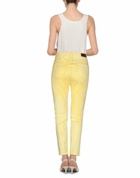Jijil Womens Pants in Yellow