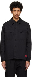 Hugo Black Oversized Jacket