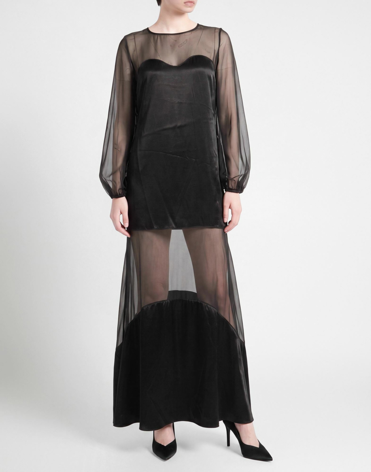 Jijil Womens Maxi dress in Black