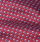 Brioni - 8cm Silk-Jacquard Tie - Red
