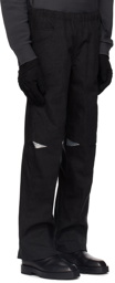 HOKITA Black Six-Pocket Trousers