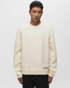 A.P.C. Pull Edward White - Mens - Pullovers