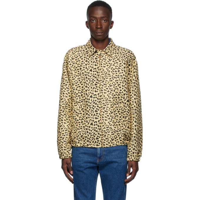 Photo: Gucci Yellow and Black Leopard Jacket