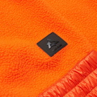 Moncler Grenoble Men's Nylon Fleece Sweat in Orange