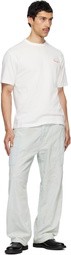 Kenzo Off-White Kenzo Paris 'KENZO Archive Rose' Embroidered T-shirt