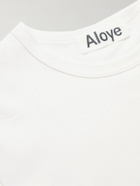 Aloye - Printed Cotton-Jersey T-Shirt - White