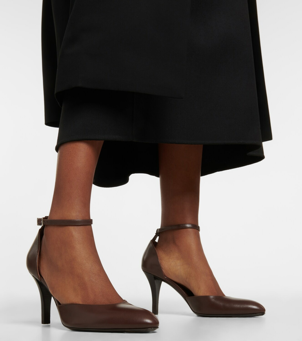 The Row Demi leather pumps The Row