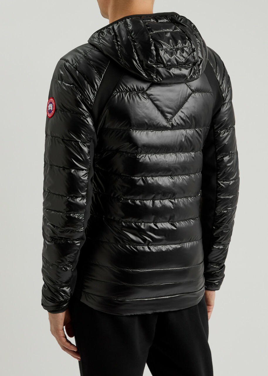 Canada Goose Hybridge Lite Hooded Shell Jacket Black Canada Goose