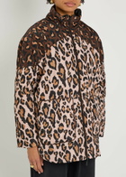 Farm Rio Marvelous Garden Floral-print Velvet Jacket Black