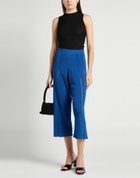 Manila Grace Womens Pants in Blue