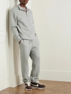 James Perse - Cozy Tapered Cotton-Blend Jersey Sweatpants - Gray