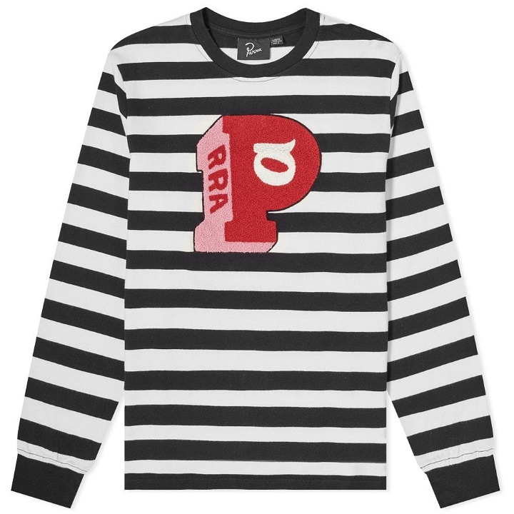 Photo: By Parra Block P Striped Long Sleeve Tee