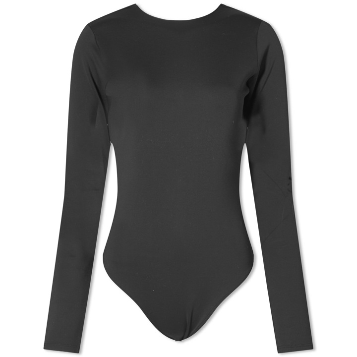 Photo: Good American Women's Scuba Scoop Back Body in Black