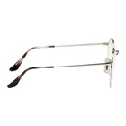 Ray-Ban Silver Round Gaze Glasses