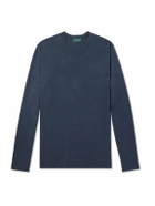 Incotex - Zanone Slim-Fit Pima Cotton-Jersey T-Shirt - Blue
