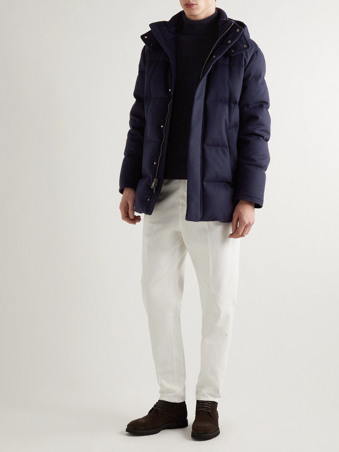 Ralph lauren purple store label down jacket