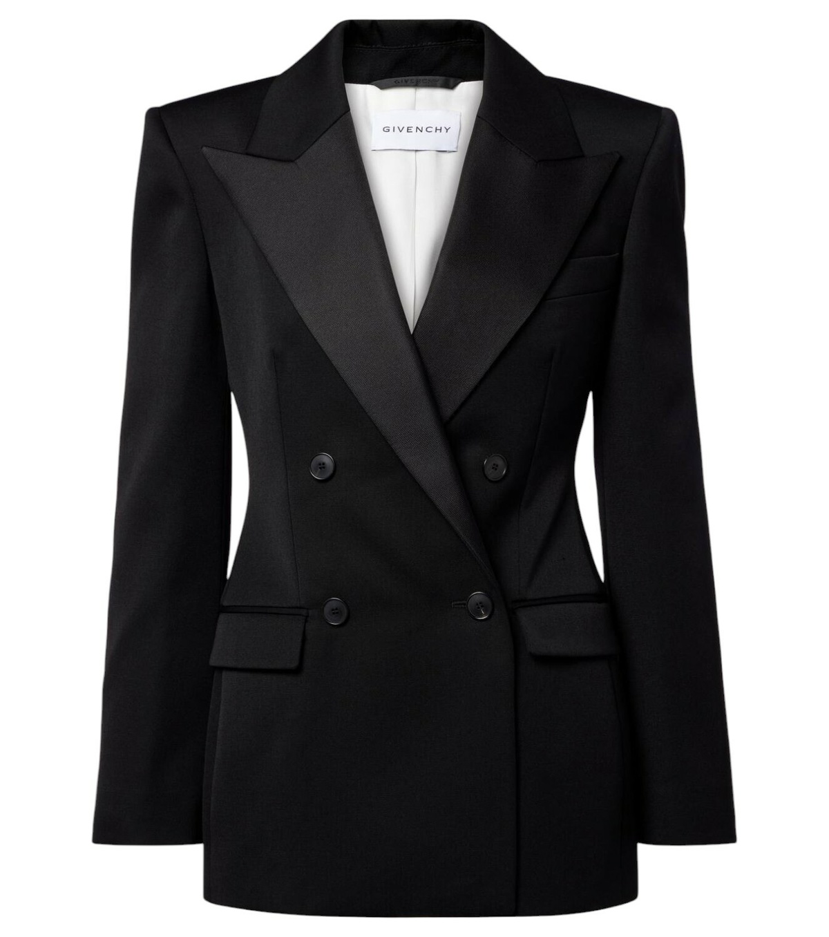 Givenchy Oversized Asymmetric Peacoat Givenchy