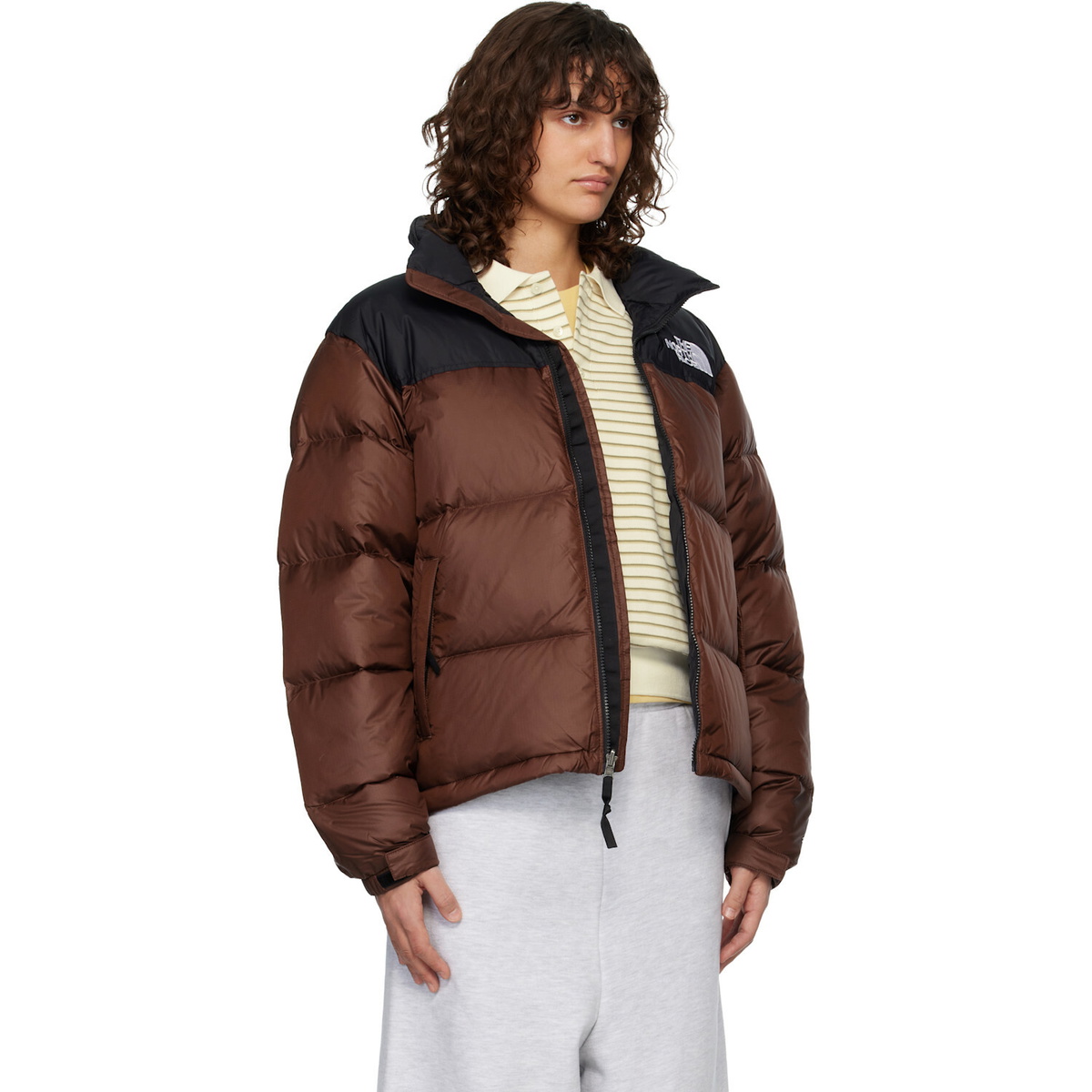 The North Face Brown 1996 Retro Nuptse Down Jacket