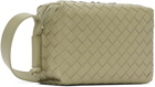 Bottega Veneta Khaki Small Loop Messenger Bag