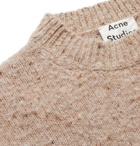 Acne Studios - Peele Donegal Wool-Blend Sweater - Brown