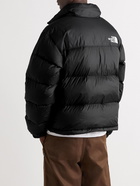 The North Face - 1996 Retro Nuptse Logo-Embroidered Quilted DWR-Coated Ripstop Down Jacket - Black