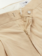 NN07 - Bill 1449 Straight-Leg Stretch Organic Cotton Ripstop Trousers - Neutrals