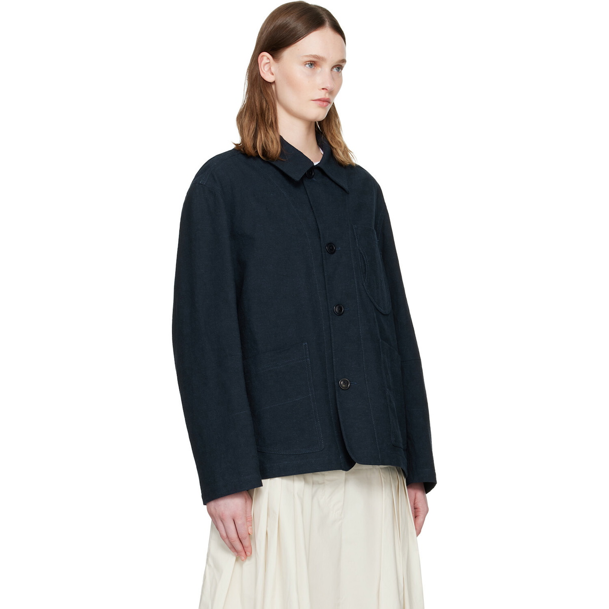 YMC Navy Construction Jacket