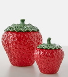 Bordallo Pinheiro Strawberries Large ceramic tureen