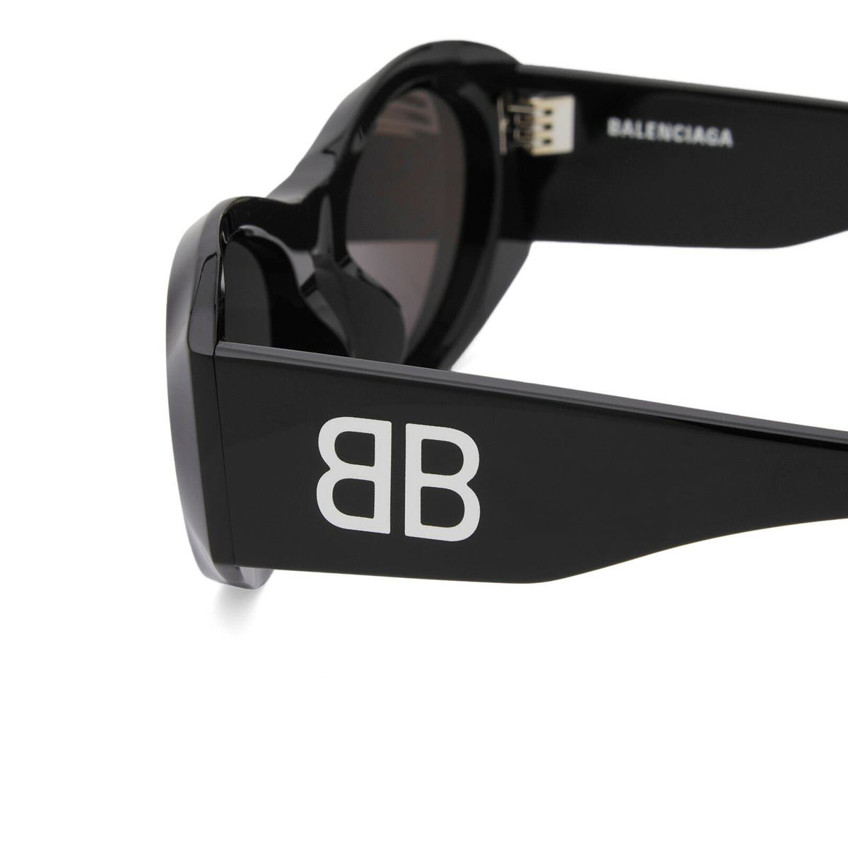 Balenciaga BB0396SK Sunglasses in Black/Grey 