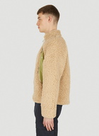 Fleece Jacket in Beige