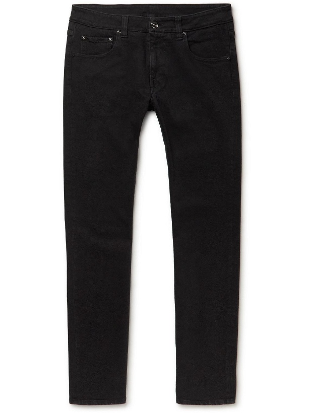 Photo: Etro - Straight-Leg Embroidered Jeans - Black