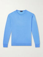 TOM FORD - Merino Wool Sweater - Blue