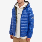 Moncler Men's Galion Hooded Down Jacket in Blue