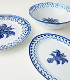 Aquazzura Casa Jaipur porcelain salad bowl
