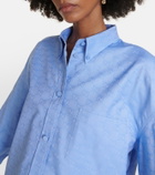Gucci GG oversized cotton shirt