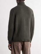 Anderson & Sheppard - Cashmere Rollneck Sweater - Green