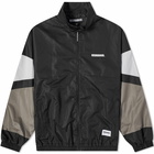 Neighborhood Men's Track Bicolour Jacket in Black