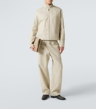 Gucci GG cotton canvas straight pants
