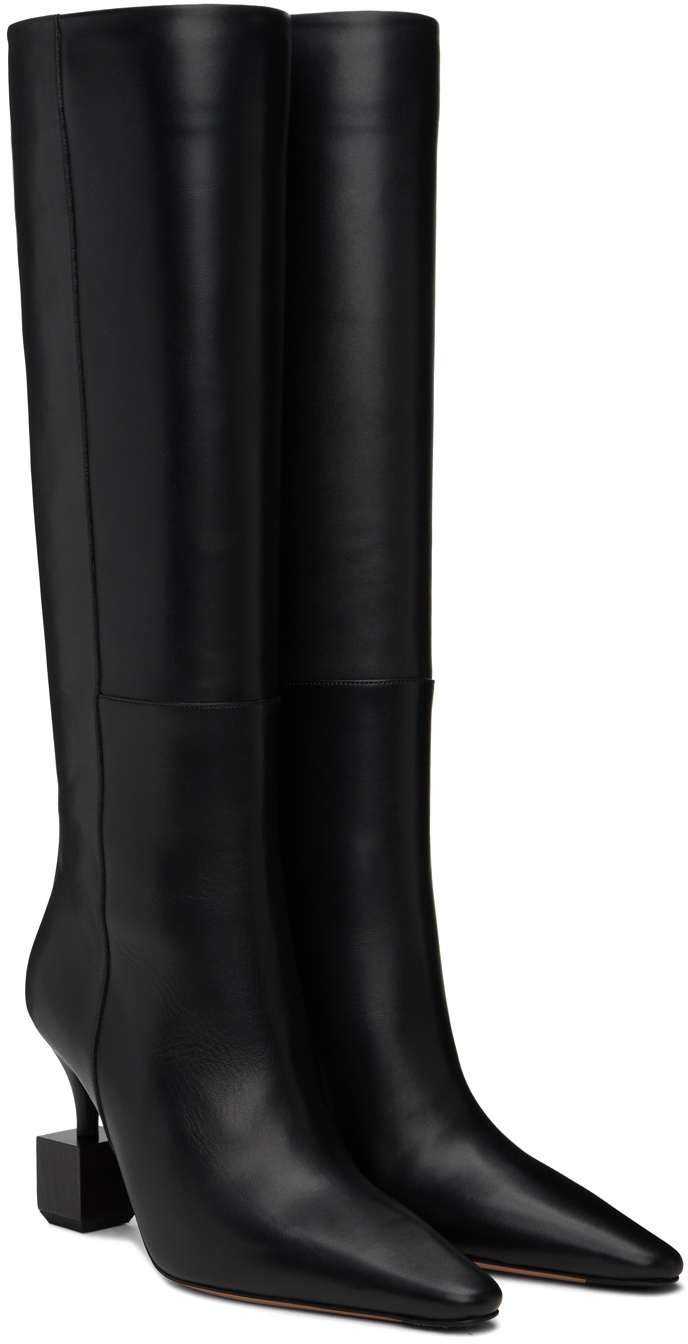 JACQUEMUS Black La Casa 'Les bottes Bisou' Tall Boots