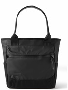 Master-Piece - Leather-Trimmed Nylon Tote Bag