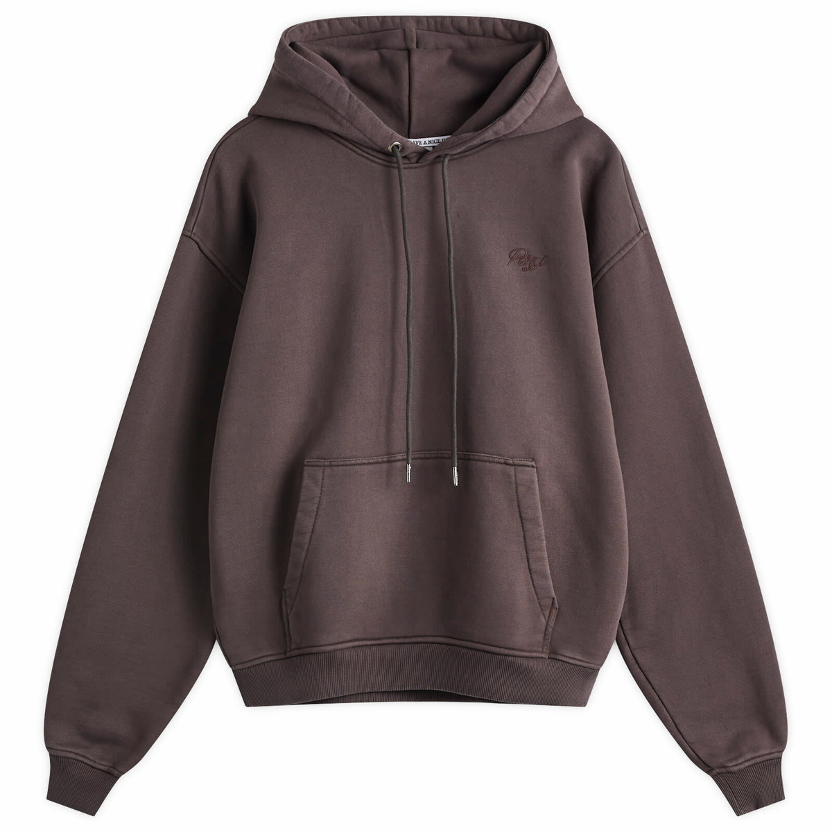 Percival Men's Shift Hoodie in Espresso