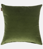 Etro - Pegaso embroidered velvet cushion