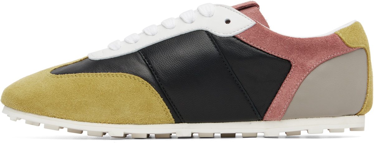 Marni Multicolor Leather & Suede Sneakers