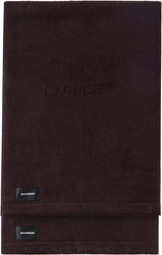 Photo: MAGNIBERG Burgundy Gelato Hand Towel Set
