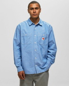 Carhartt Wip L/S Clink Heart Shirt Blue - Mens - Longsleeves