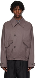 LEMAIRE Purple Boxy Jacket