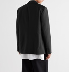 Acne Studios - Double-Breasted Wool and Mohair-Blend Suit Jacket - Black